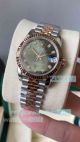 Swiss Copy A+ Rolex Datejust Olive Green Dial 31mm Rose Gold Two-tone Bracelet (2)_th.jpg